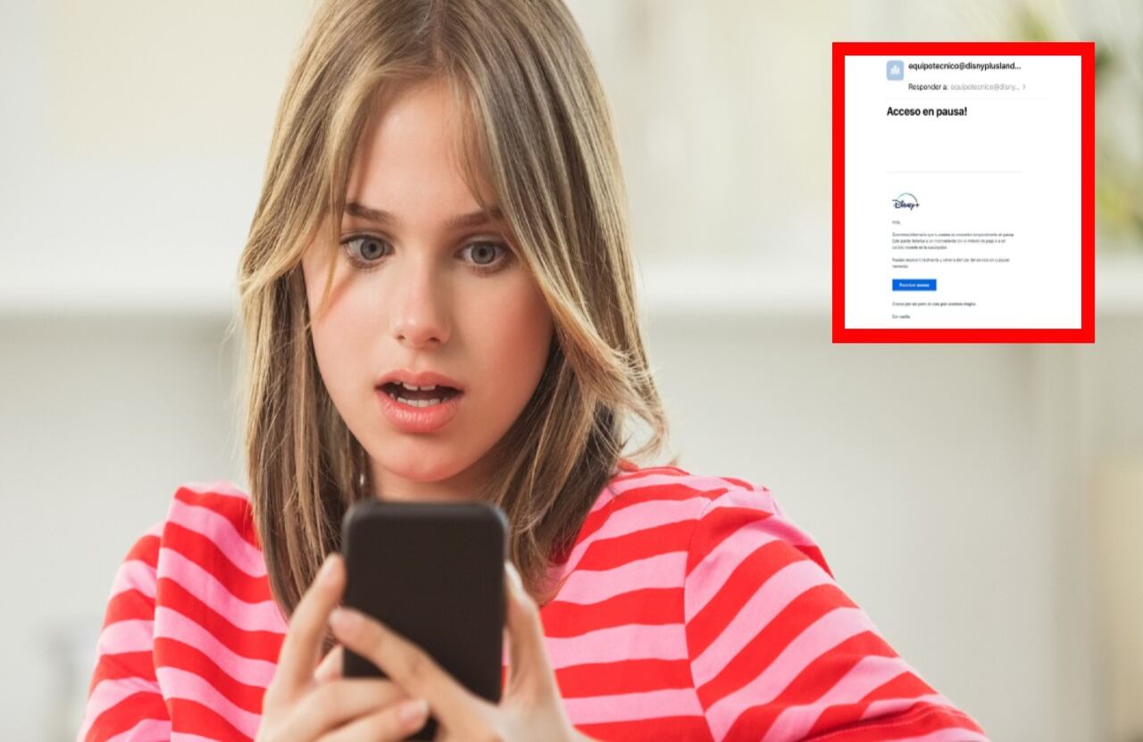 Los mensajes y alertas fraudulentos suelen suplantar plataformas de streaming para generar confianza en sus víctimas.