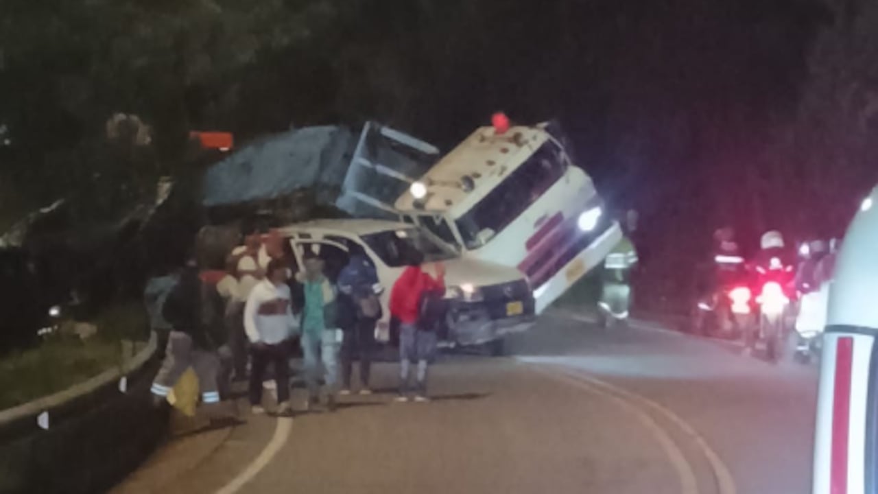 Volcamiento en La Calera, 7 de noviembre.