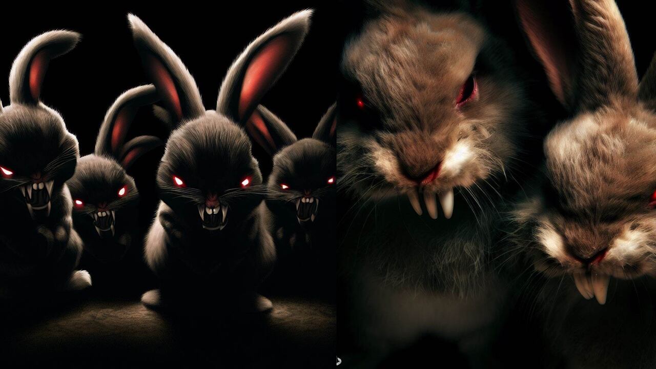 El ruido de las hélices podría haber alterado el comportamiento de los conejos.