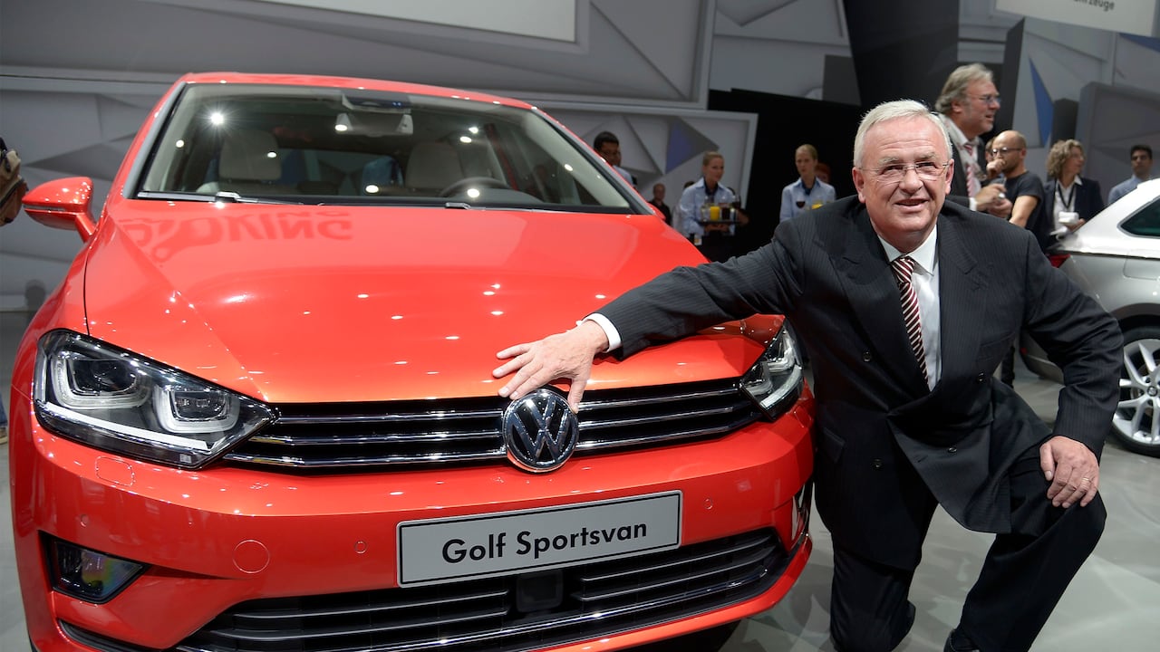 Martin Winterkorn, expresidente de Volkswagen, tiene varias acusaciones en su contra.