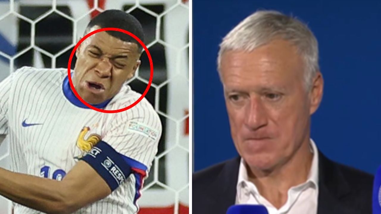 Técnico de Francia habló de Mbappé.