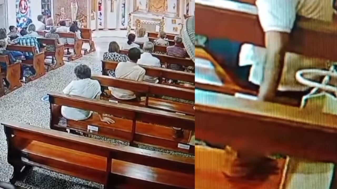 Robo a mujer en iglesia de Barranquilla
