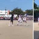 'Chino' Sandoval salió expulsado de la Supercopa Campeón de Campeones de Simón Bolívar.