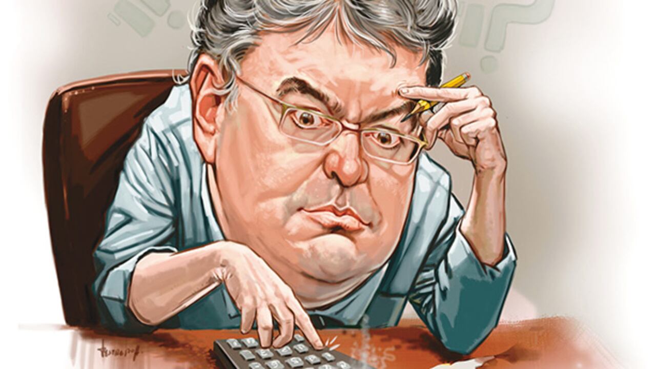 El ministro de Hacienda sigue haciendo sumas y restas para cuadrar las cuentas, más cuando tiene una camisa de fuerza que le impide tener un gran déficit: la regla fiscal.