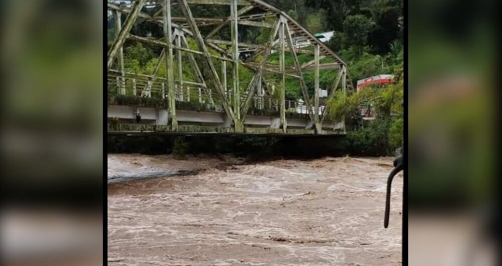 Creciente súbita del río Sumapaz