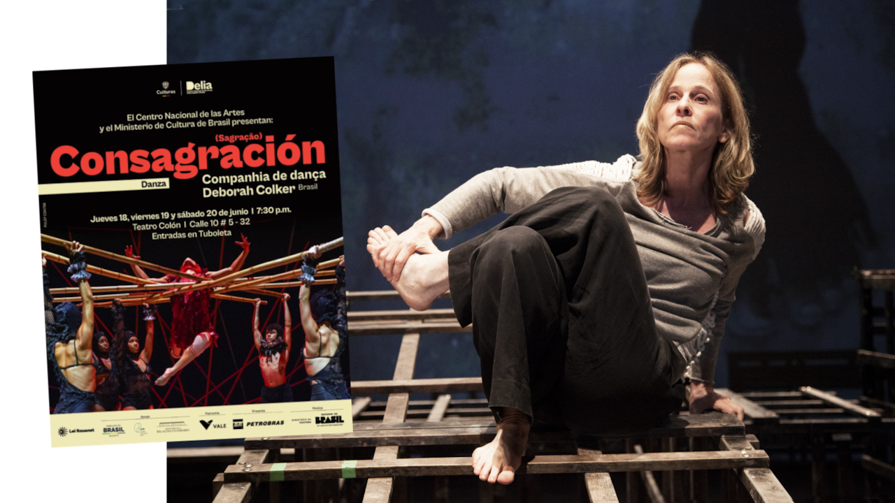 'Consagración' marca el regreso de la directora Deborah Colker al Teatro Colón de Bogotá.