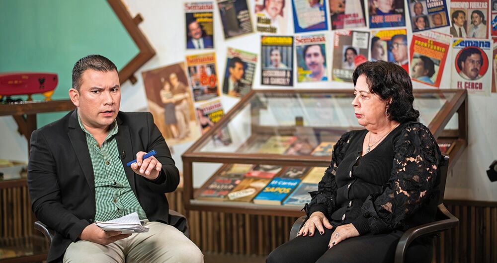 La hermana de Pablo Escobar habló para SEMANA desde la comuna 13, en Medellín, donde está ubicado uno de los museos de la familia. Lo lidera Laura Escobar, sobrina del narco.