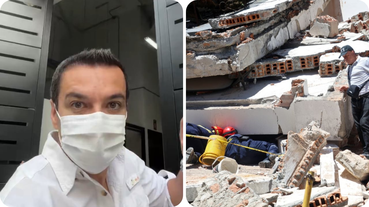 El periodista Juan Diego Alvira reportó cómo familias damnificadas intentan recuperar la normalidad mientras permanecen en un albergue.