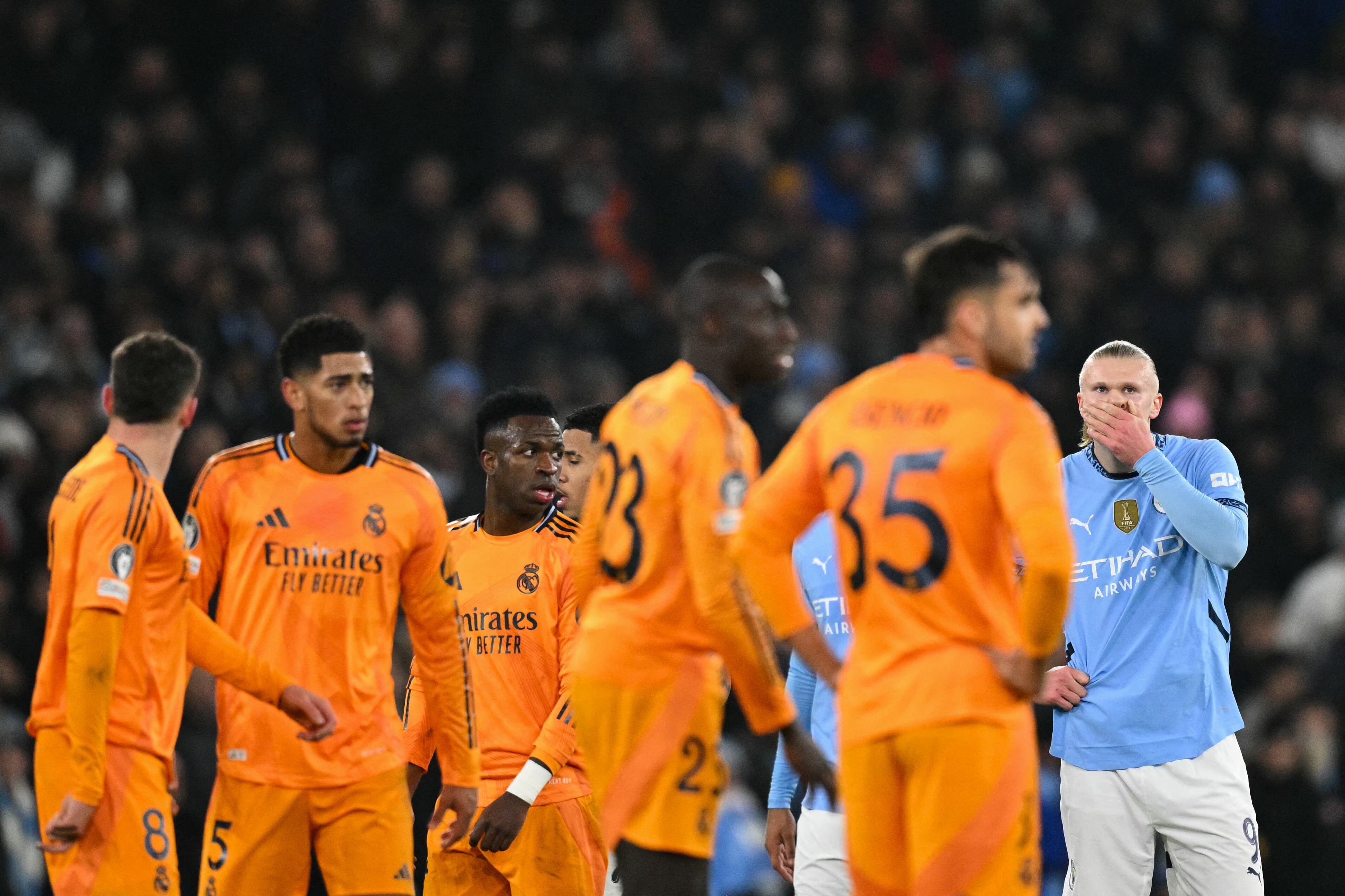 Manchester City no logró mantener la diferencia ante Real Madrid en 'playoff' en Champions