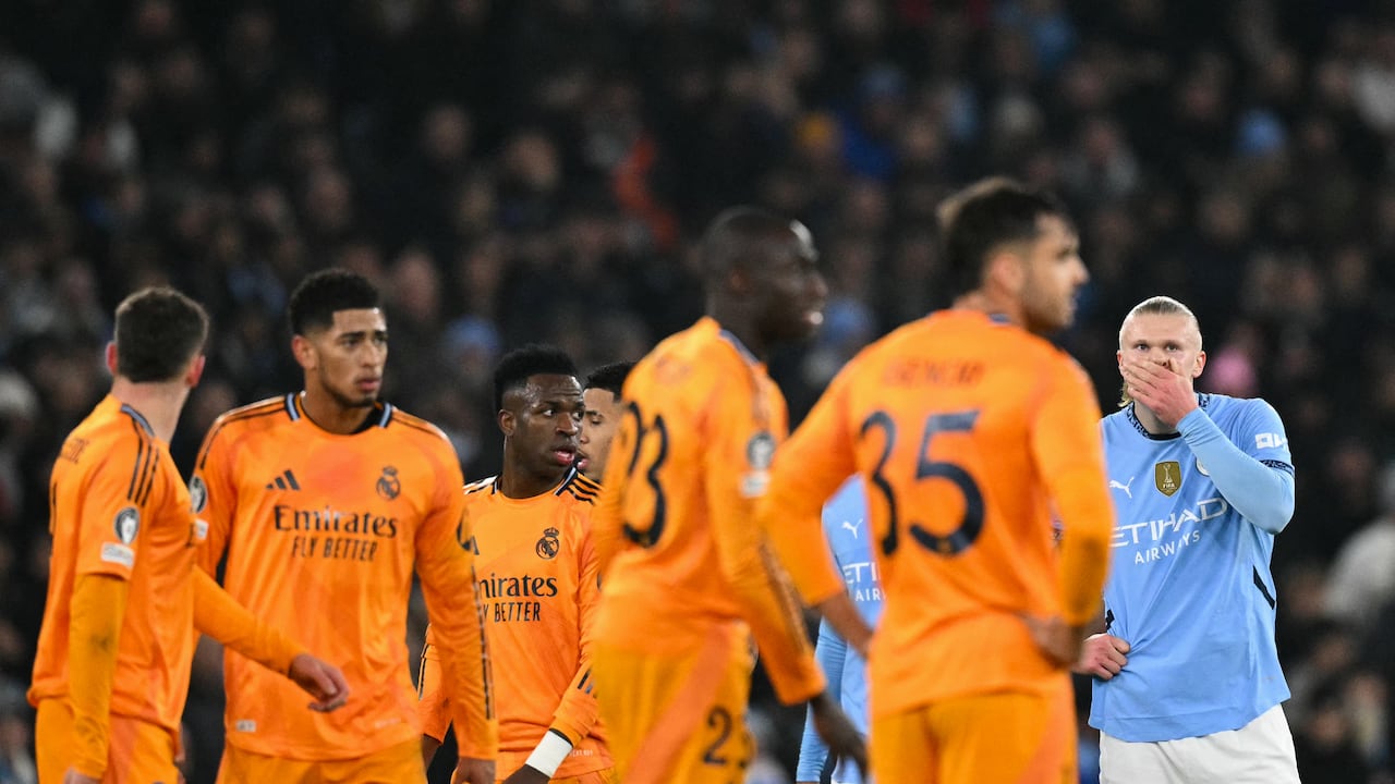 Manchester City no logró mantener la diferencia ante Real Madrid en 'playoff' en Champions