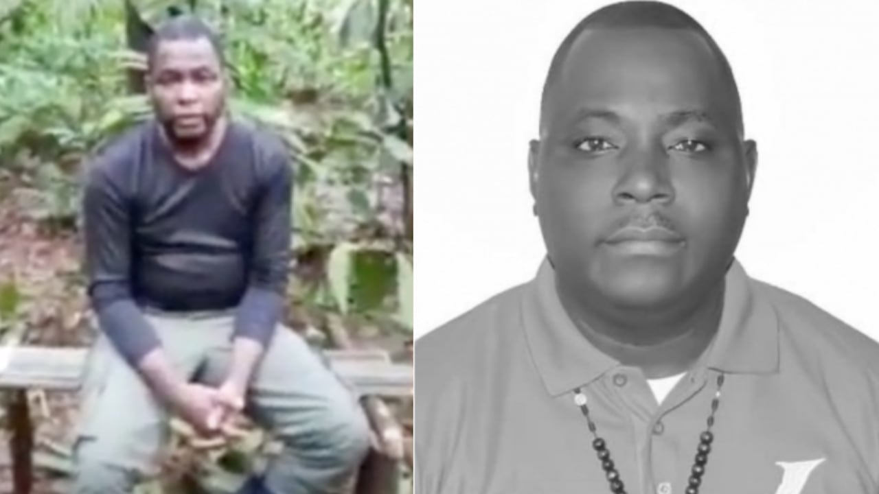 Exalcalde de Alto Baudó (Chocó), Tulio Mosquera, secuestrado por la guerrilla del ELN desde hace dos años.