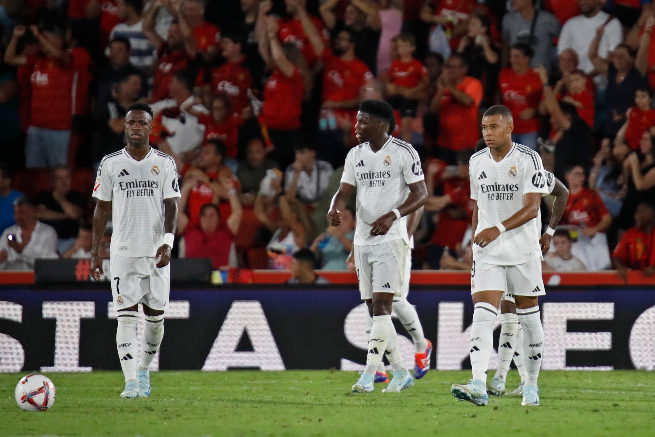 Real Madrid no pudo ante el Mallorca de Johan Mojica
