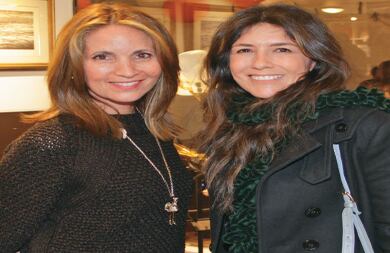 Silvia Martínez y Patricia Neira.