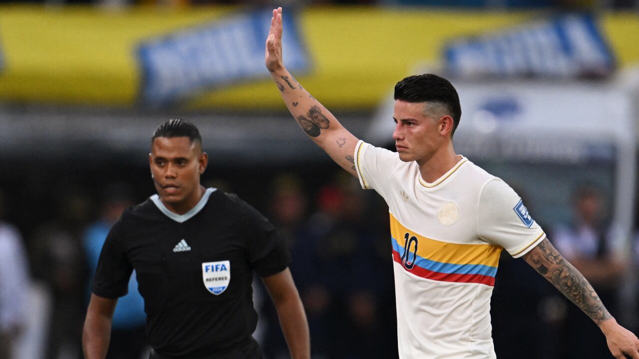 James Rodríguez vuelve a ser figura de las eliminatorias sudamericanas