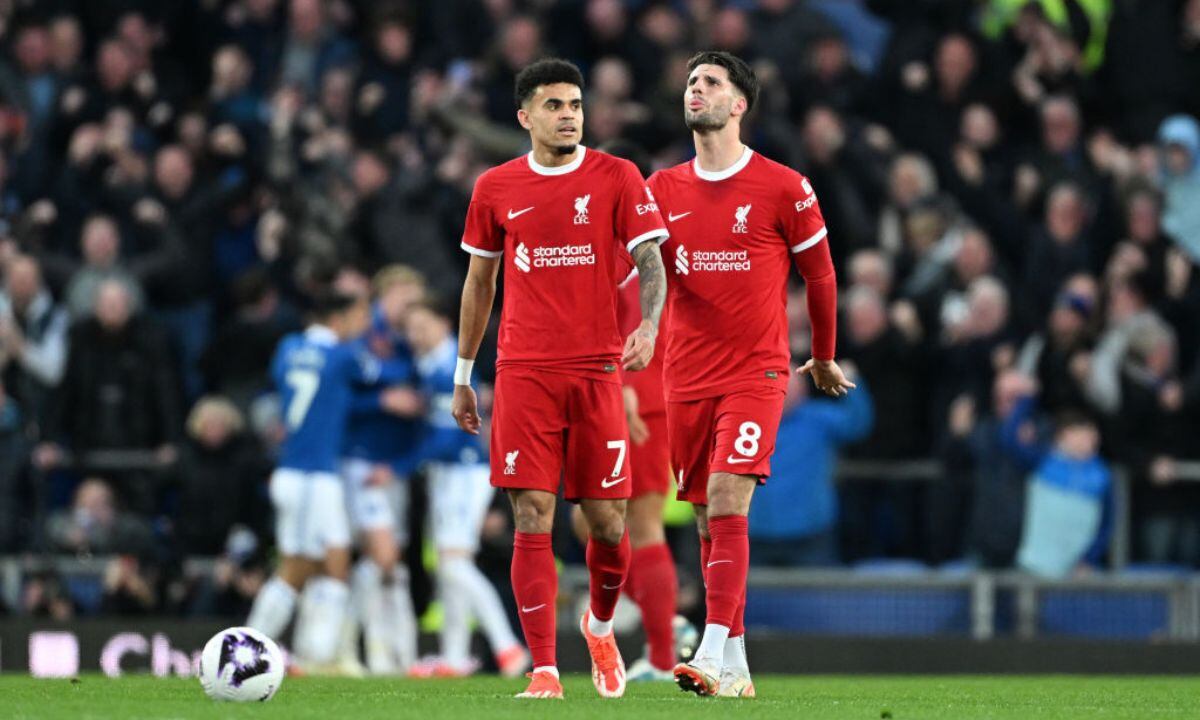 Partido Everton vs. Liverpool.