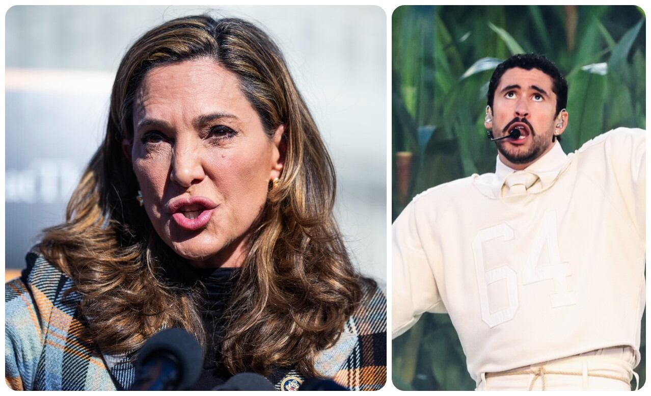 María Elvira Salazar y Bad Bunny