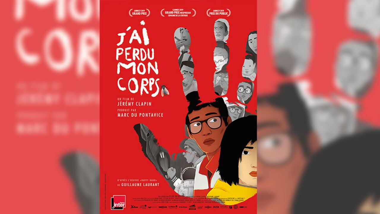 'Perdí mi cuerpo', de Jérémy Clapin, se llevó el Premio César a la Mejor Película Animada en 2020.