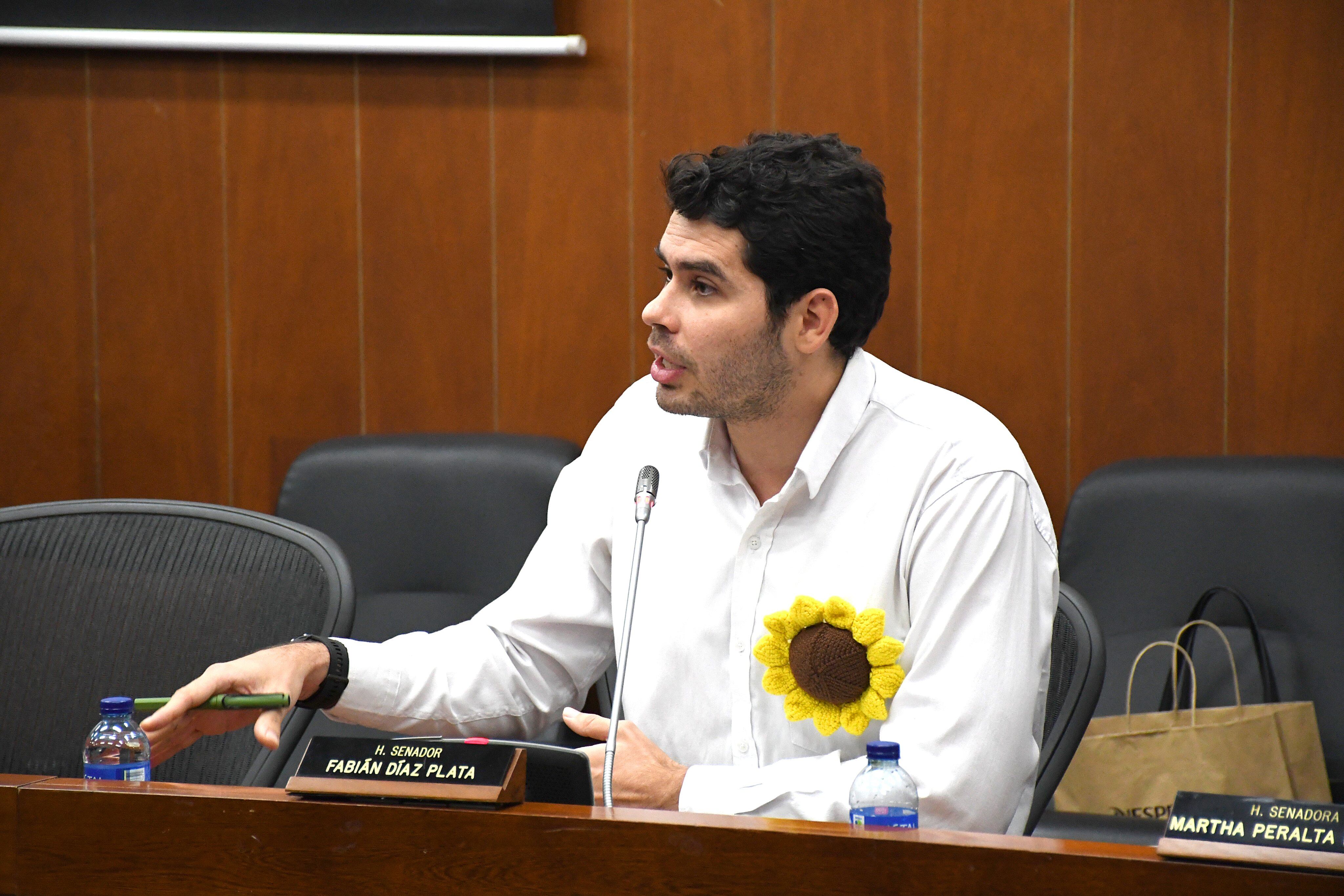 Fabián Díaz, senador de la Alianza Verde.