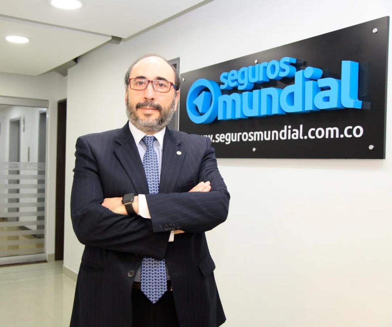 Juan Enrique Bustamante, presidente
de Seguros Mundial.