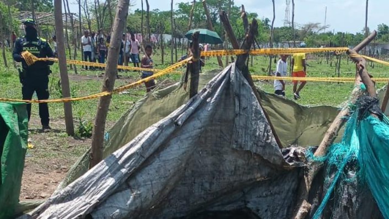 Imagen de referencia, donde encontraron los cuerpos sin vida.