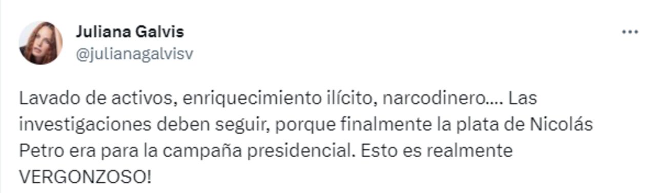 Galvis calificó la situación como algo "vergonzoso"