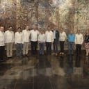 La delegación colombiana que viajó a Cuba, se reunió con el presidente de ese país Miguel Díaz Canel.