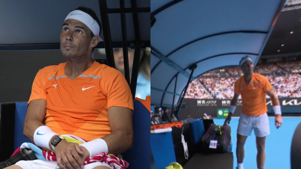 Rafael Nadal. Foto: AP/Aaron Favila//Captura pantalla Twitter Tweet
AusOpen (@AustralianOpen).