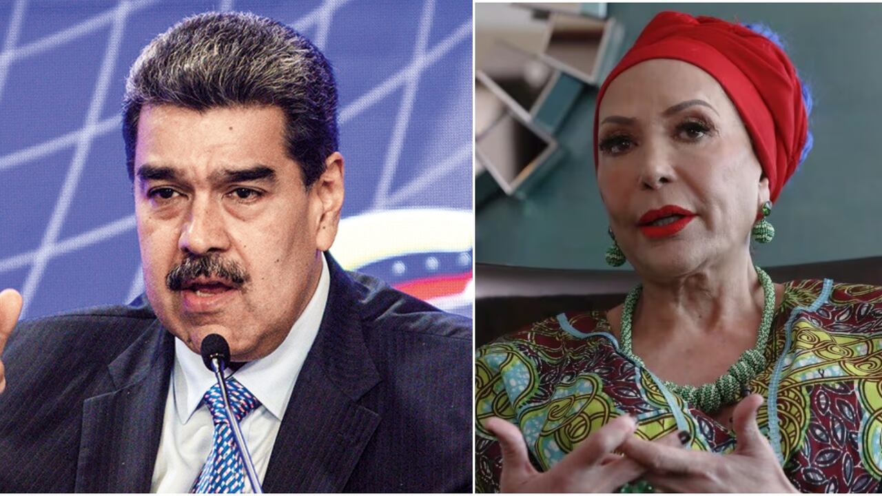 Nicolás Maduro y Piedad Córdoba