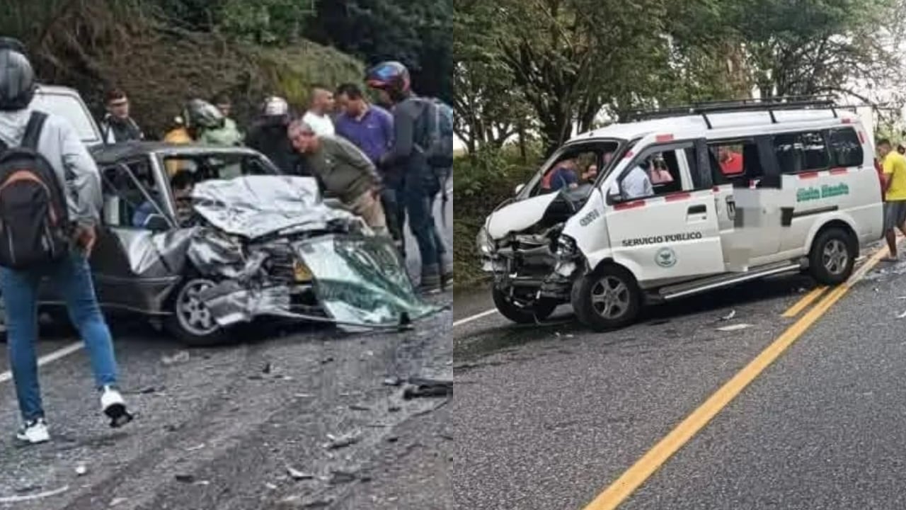 Acidente en vía La Dorada- Honda