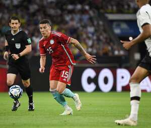 La Selección Colombia venció 2-0 a Alemania en territorio alemán con goles de Luis Díaz y Juan Guillermo Cuadrado. (Foto de la Federación Colombiana de Fútbol).