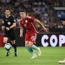 La Selección Colombia venció 2-0 a Alemania en territorio alemán con goles de Luis Díaz y Juan Guillermo Cuadrado. (Foto de la Federación Colombiana de Fútbol).