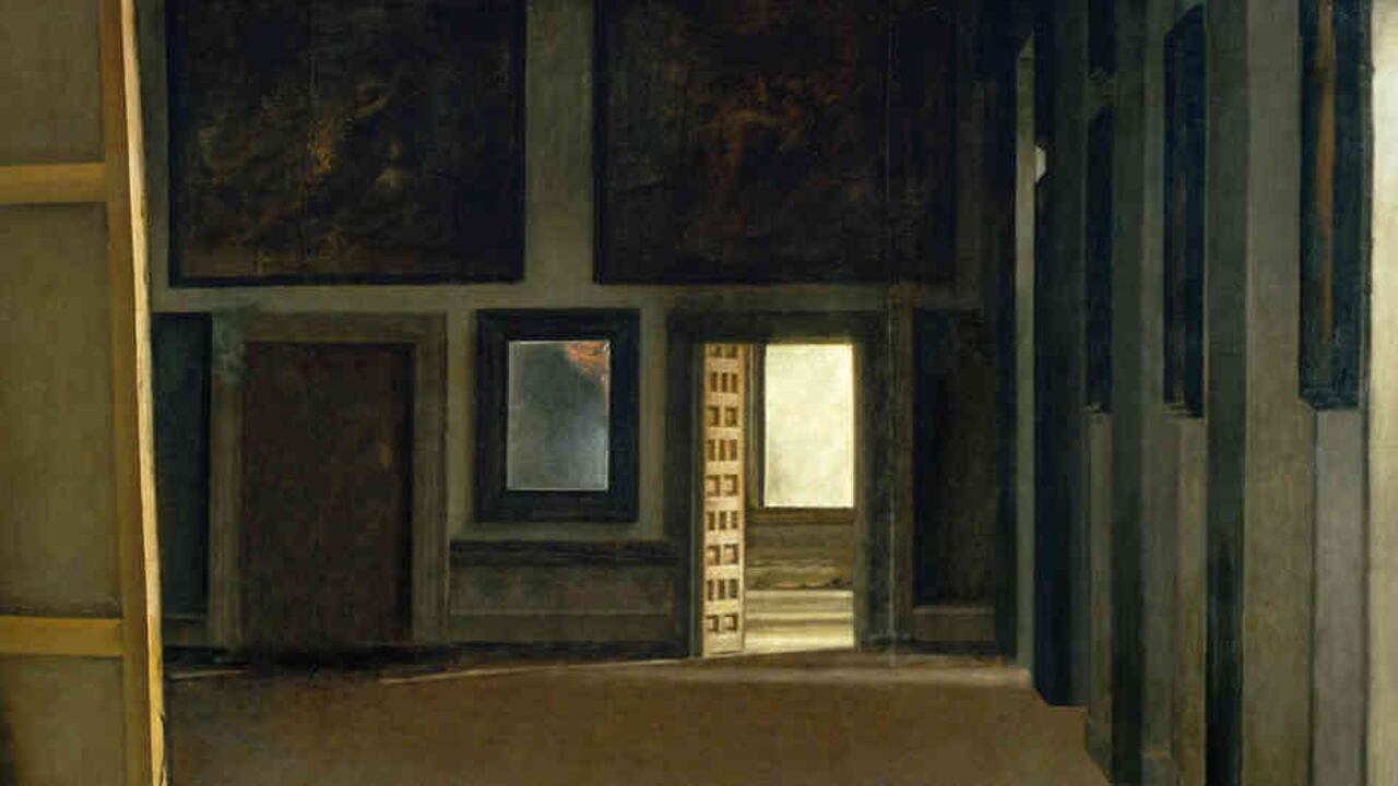 'Palacio Real', de José Manuel Ballester. Reinterpretación de 'Las Meninas' de Velásquez.