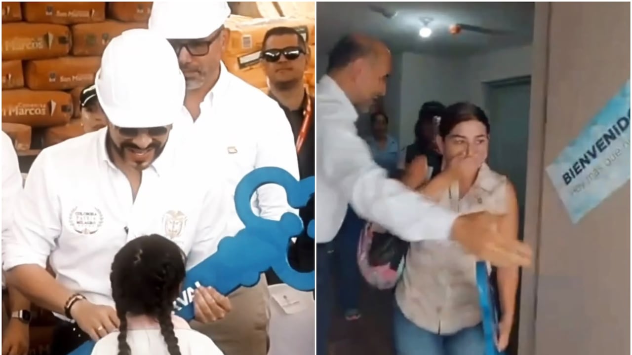 Abelardo De La Espriella atendió a familias damnificadas por el terremoto.