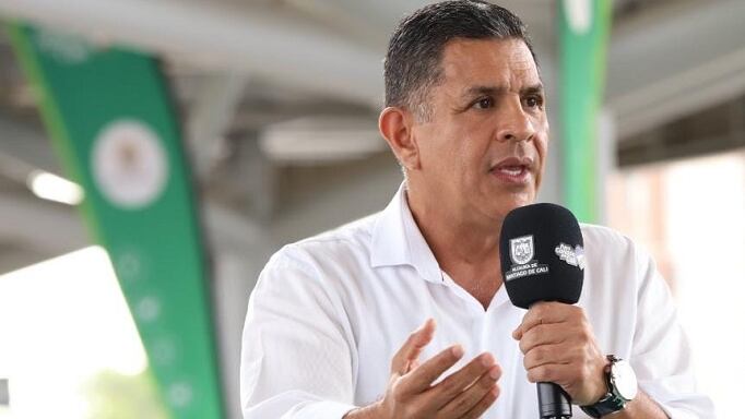 El alcalde de Cali, Jorge Iván Ospina.