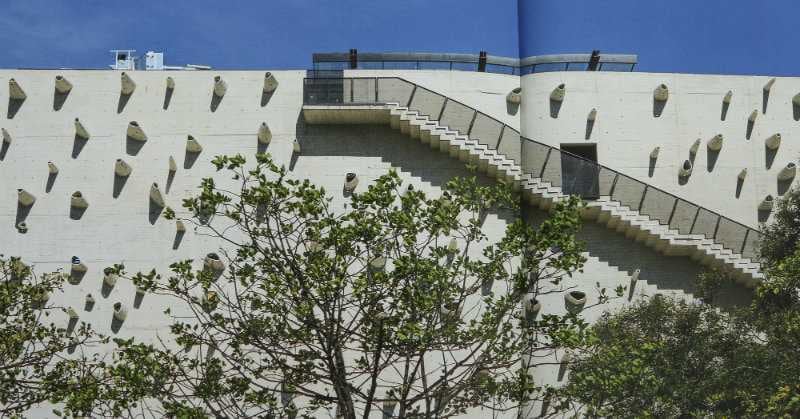 Proyecto arquitectónico que se inauguró en meses pasados en el campues de la universidad EAFIT. 