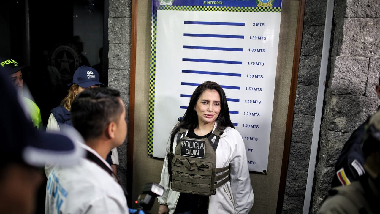 Aida Merlano llegada su deportación de Venezuela