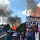 Incendio en Rionegro, Antioquia.