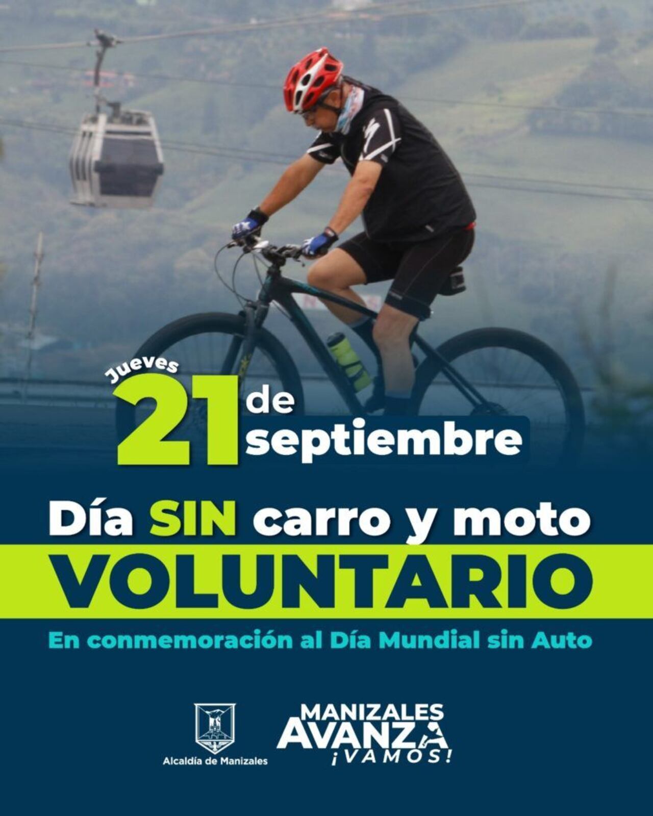Día sin Carro y sin Moto en Manizales