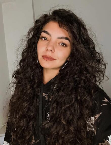 Valentina Taguado, la locutora, presentadora y participante de 'Masterchef Celebrity 2025'. Captura de pantalla Instagram @valentinataguado