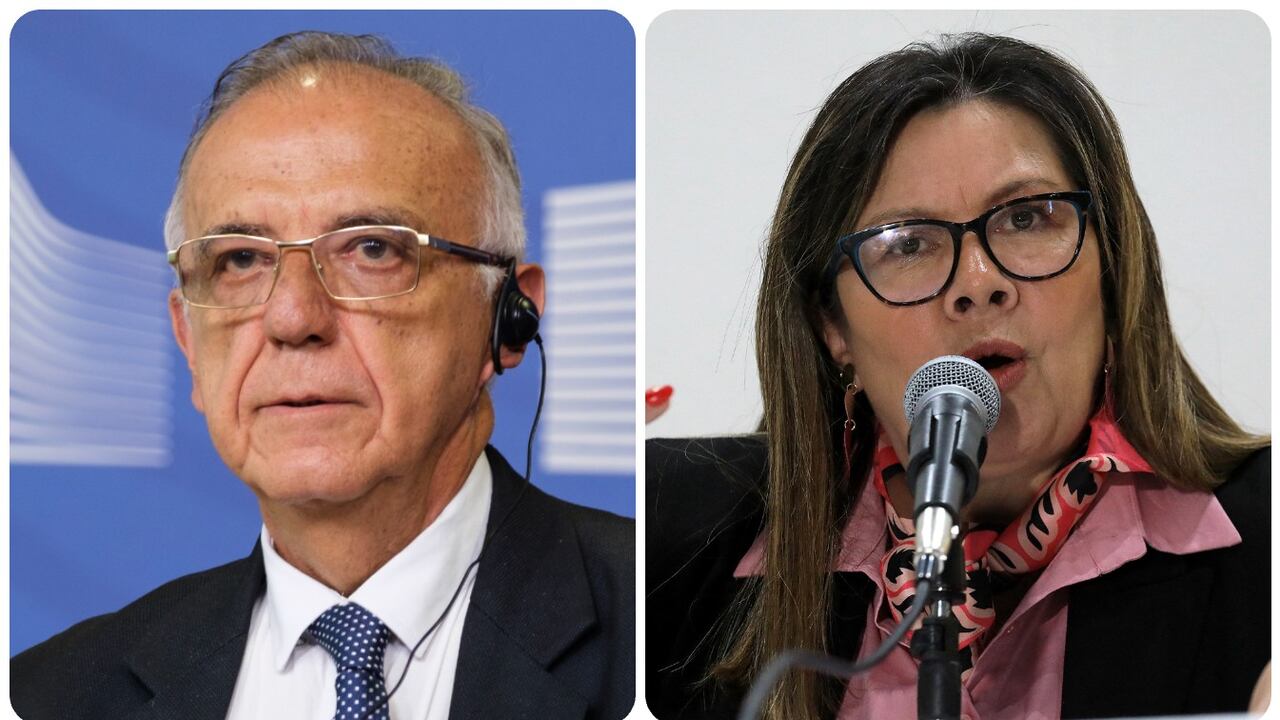 Luz Adriana Camargo e Iván Velásquez.