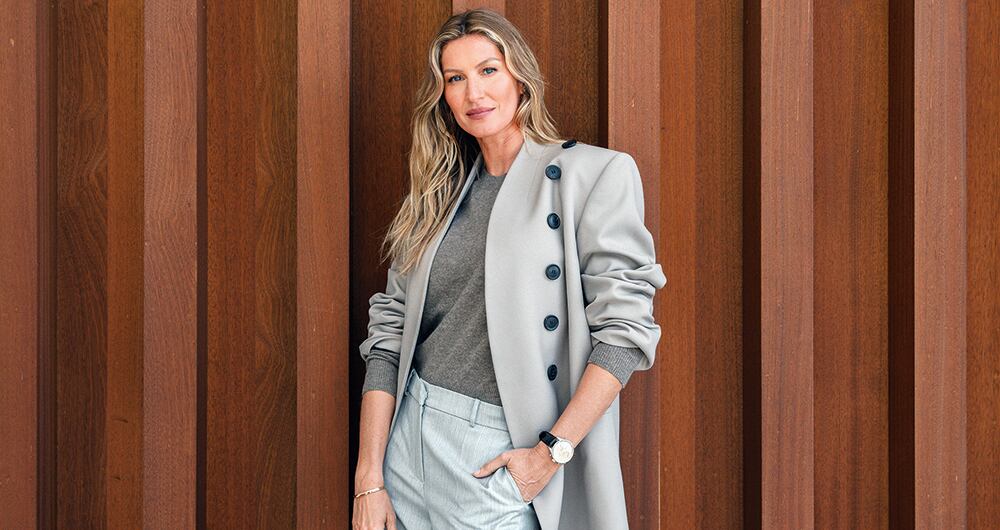 La supermodelo Gisele Bündchen.