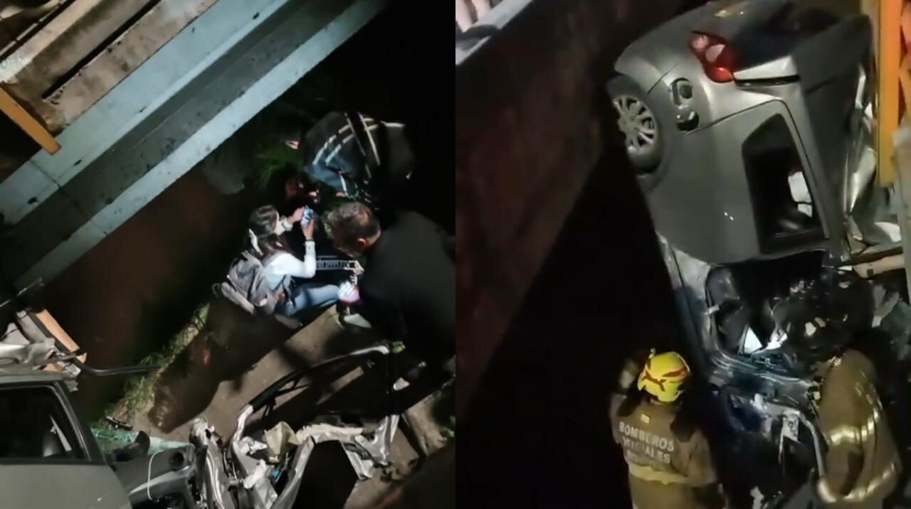 Afortunadamente, no se registraron víctimas mortales en ninguno de los dos siniestros.