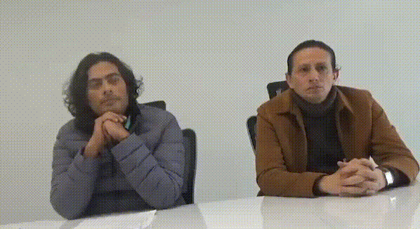 En el video conocido por SEMANA se ve la tranquila postura y se denota la firmeza de su voz al asegurar que no ha sido presionado por nadie para declarar.