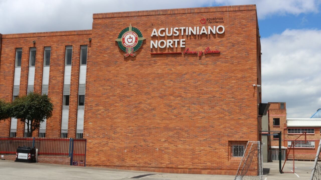 Fachada del Colegio Agustiniano Norte de Bogotá.
