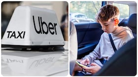 Uber habilitó una función que permite a los padres observar en vivo el interior del vehículo durante los viajes de Uber Teens.