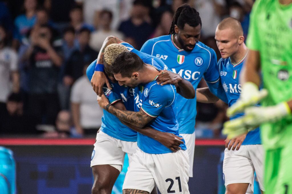 Victor Osimhen marcó gol con el Napoli