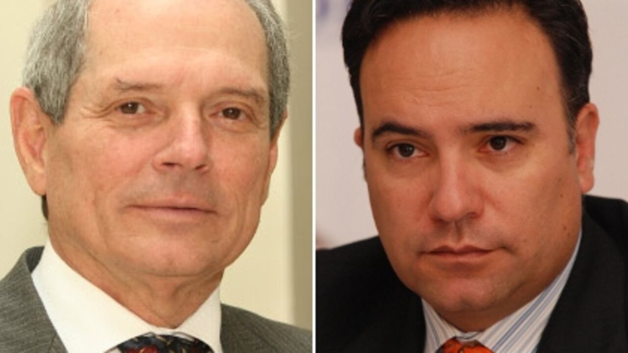 Los exministros Hernán Martínez y Luis Guillermo Plata han sido blanco de controversia por cuenta de la llamada 'puerta giratoria'.