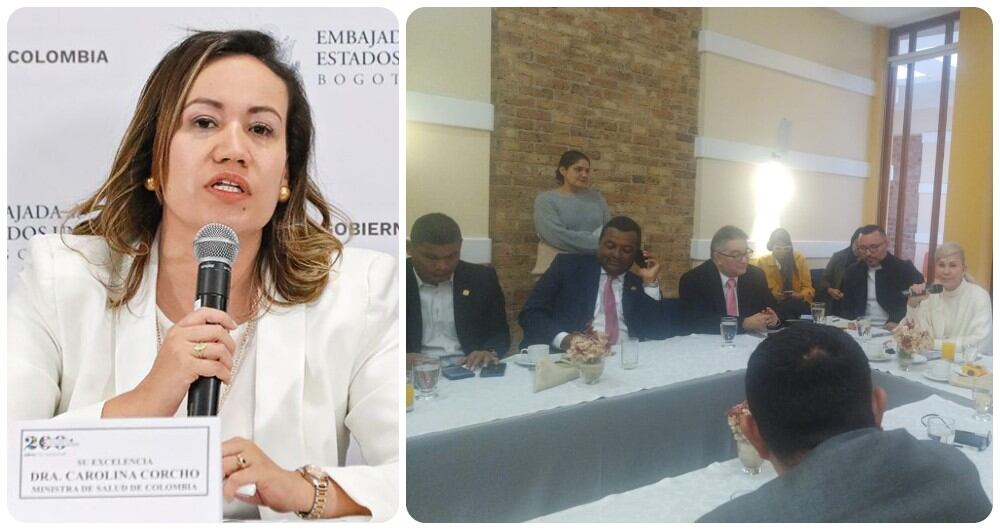 Carolina Corcho y el encuentro de La U con si directora, Dilian Francisca Toro.