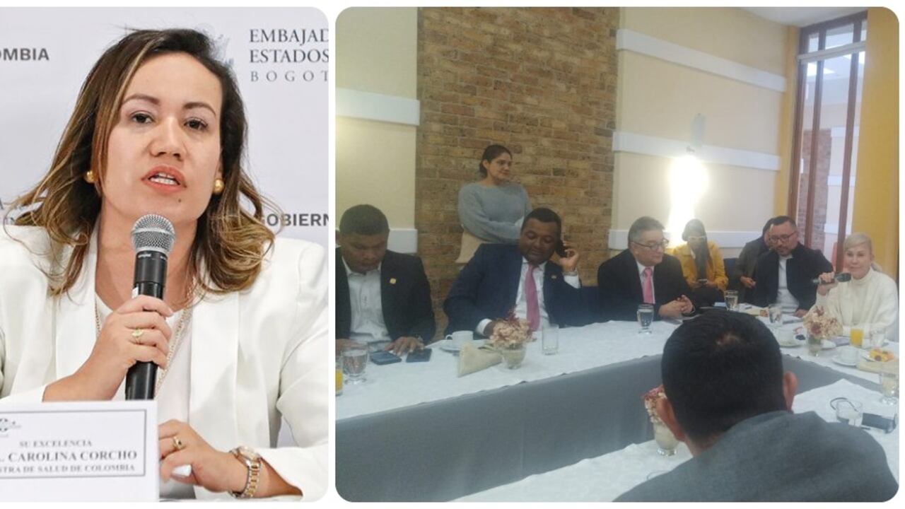 Carolina Corcho y el encuentro de La U con si directora, Dilian Francisca Toro.