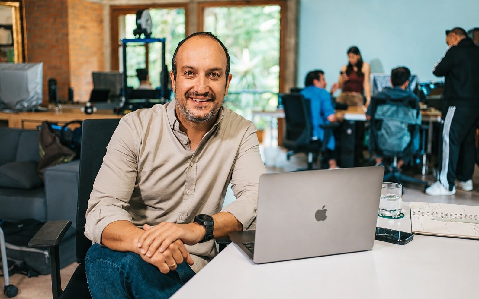 Lucas Florez, cofundador y CEO de LeanCore